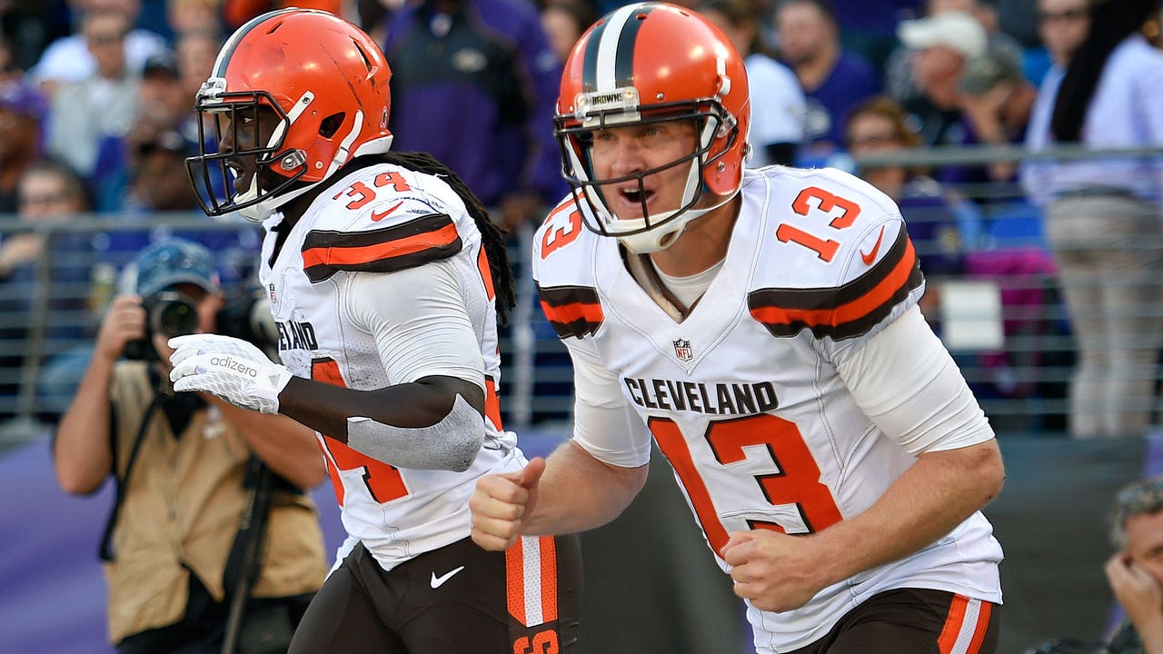 McCown sets Browns team record in win over Ravens
